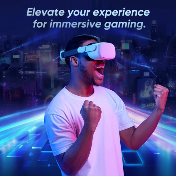 Oculus Quest 2 Head Strap, Elite Strap with Battery for Meta/Oculus Quest 2, Oculus Quest 2 Accessories with 5000mAh Battery for Extra 4-Hour Playtime, Enhanced Support and Comfort, Weight Balance